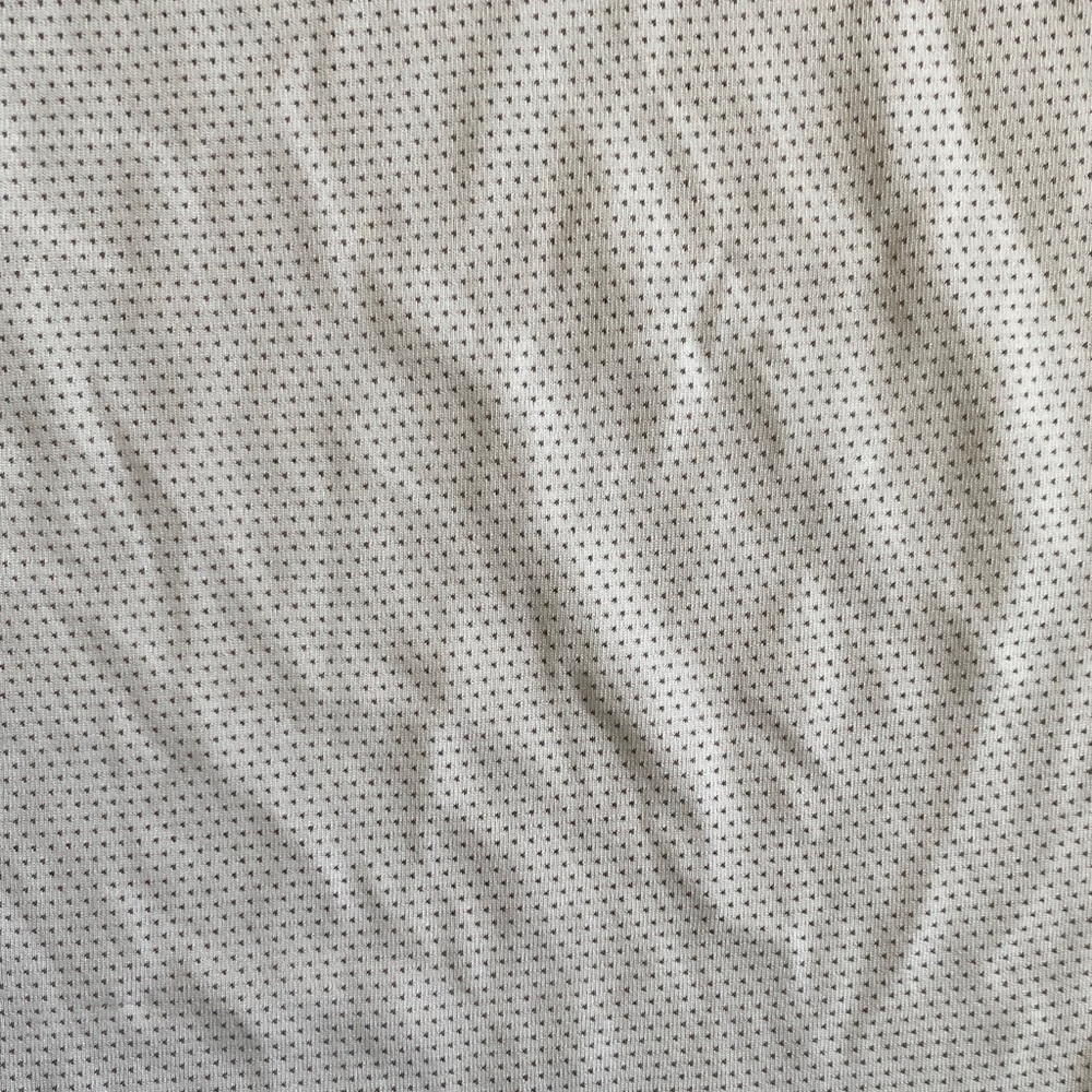 White with tiny grey polka dots Lululemon long sleeve with silverescent, XS/S - Picture 7 of 13